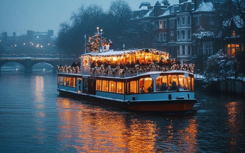 Christmas River Cruise, London events, November 2024, UK